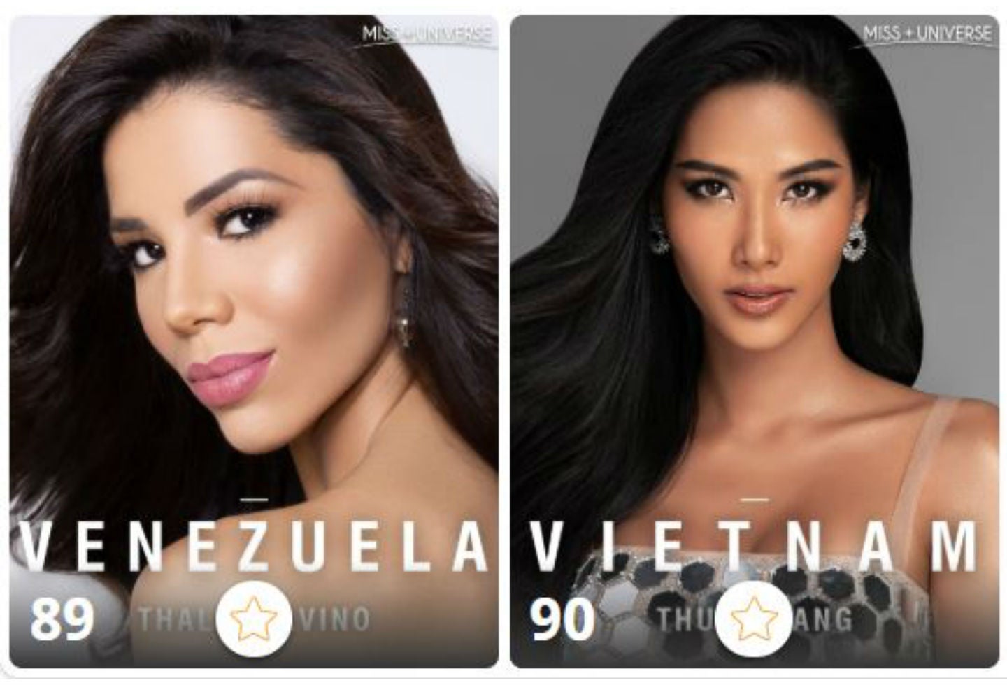 Candidatas a Miss Universo 2019