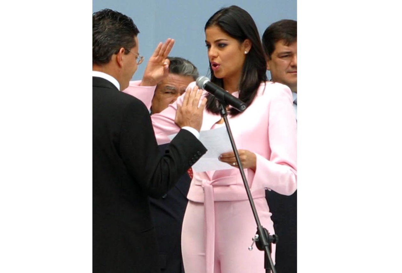 Catalina Acosta exrenia de Colombia