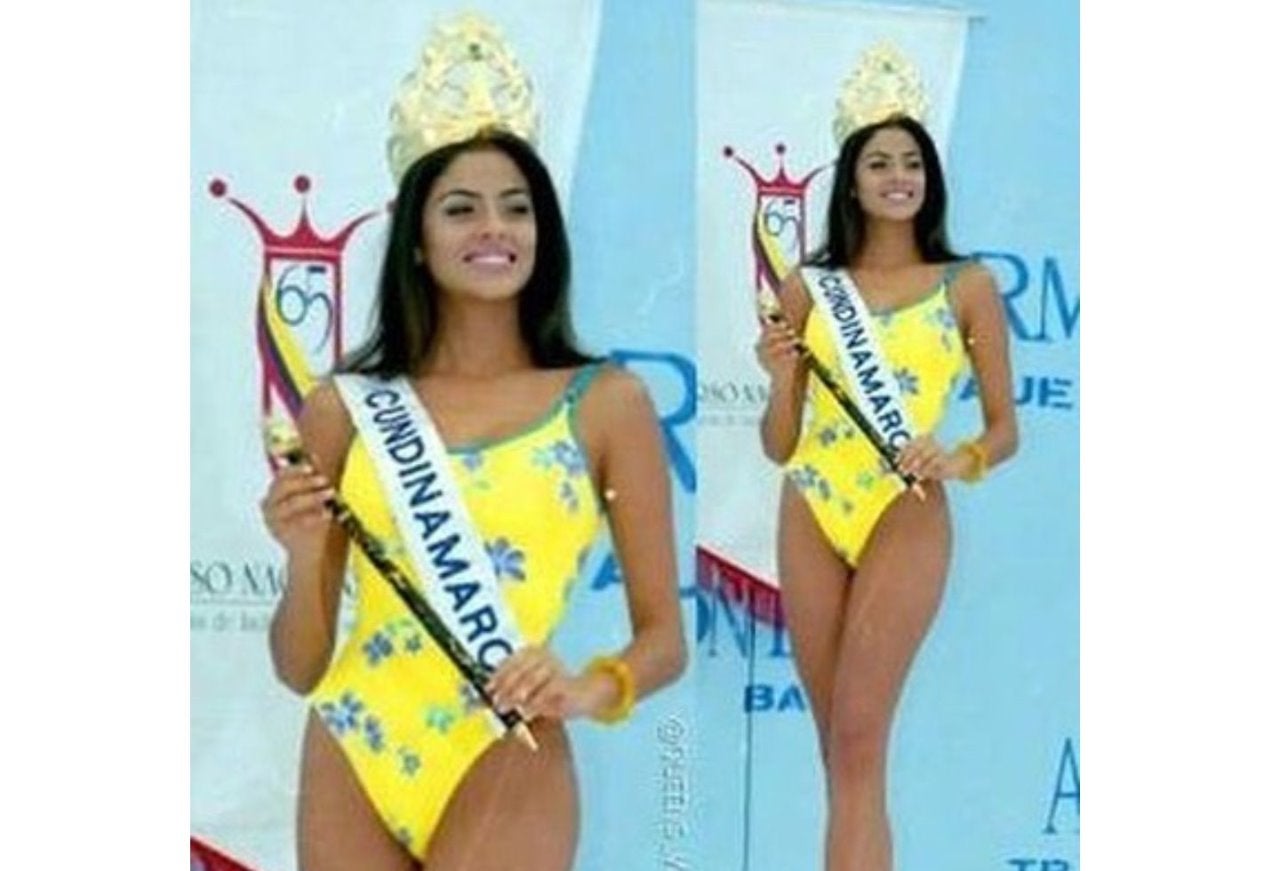 Catalina Acosta exreina de Colombia