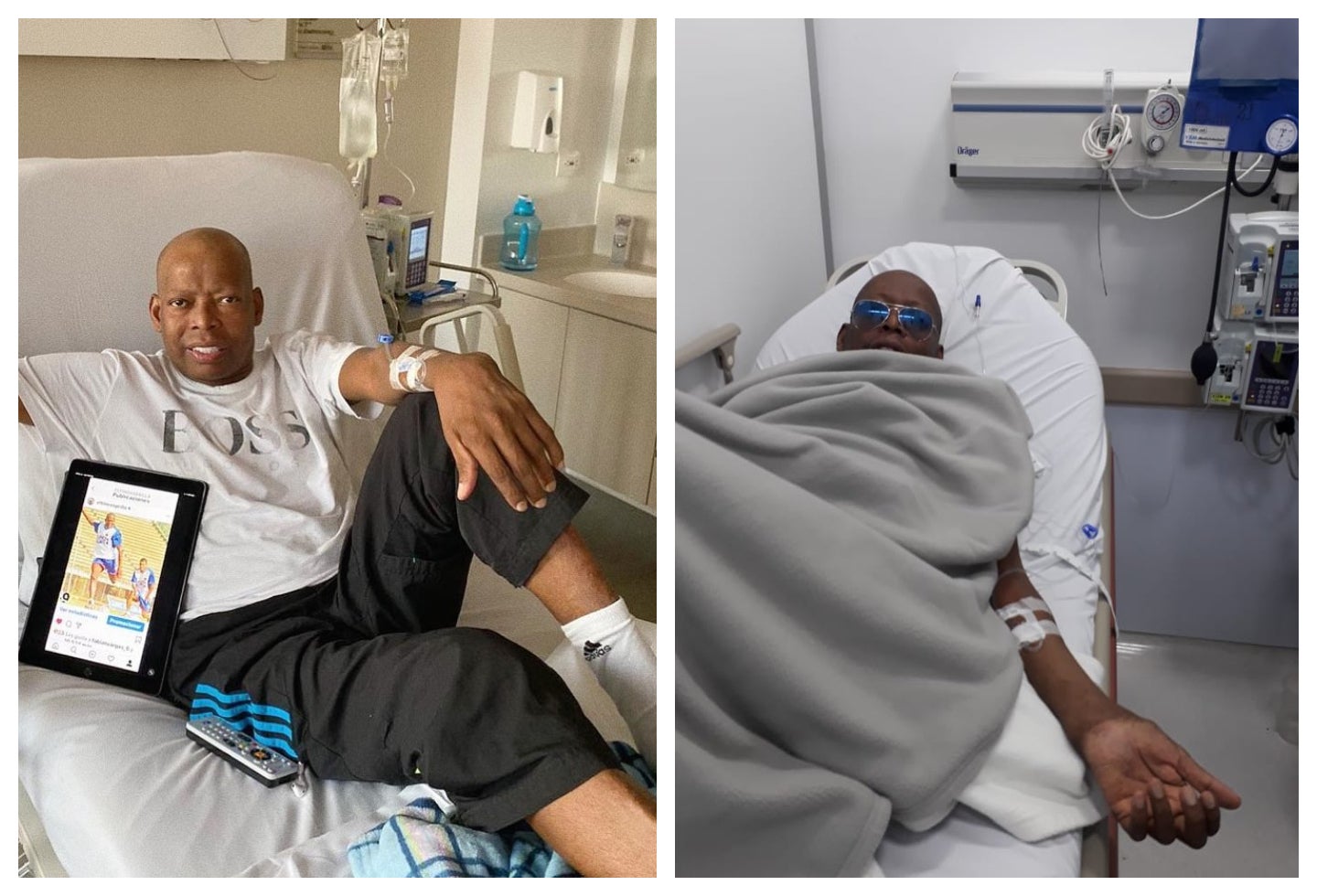 Tino Asprilla en la Clínica