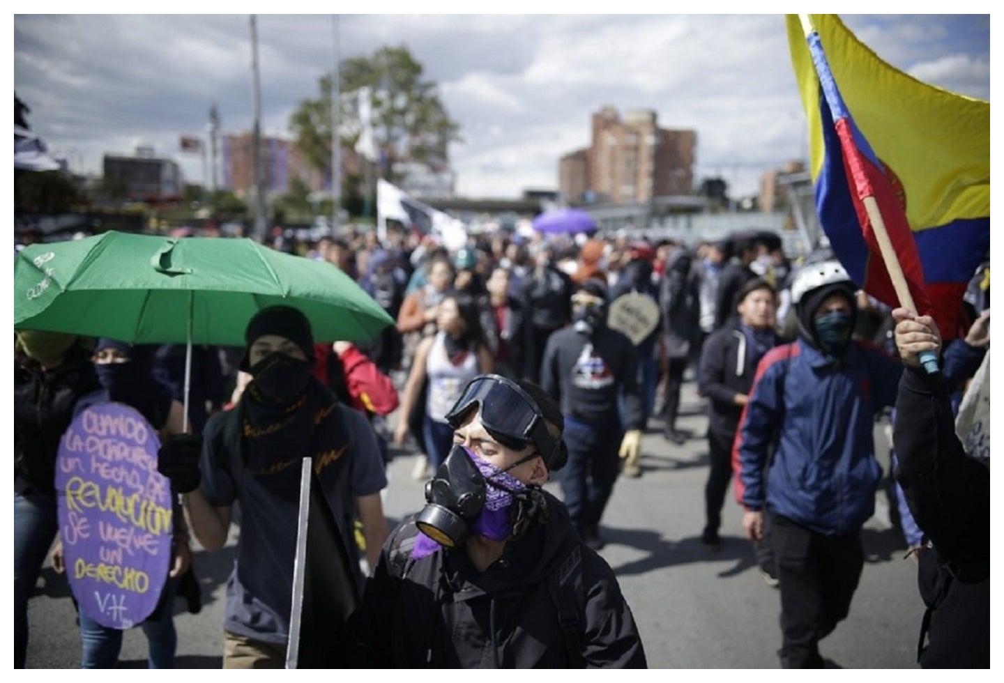 Marcha paro nacional 16D