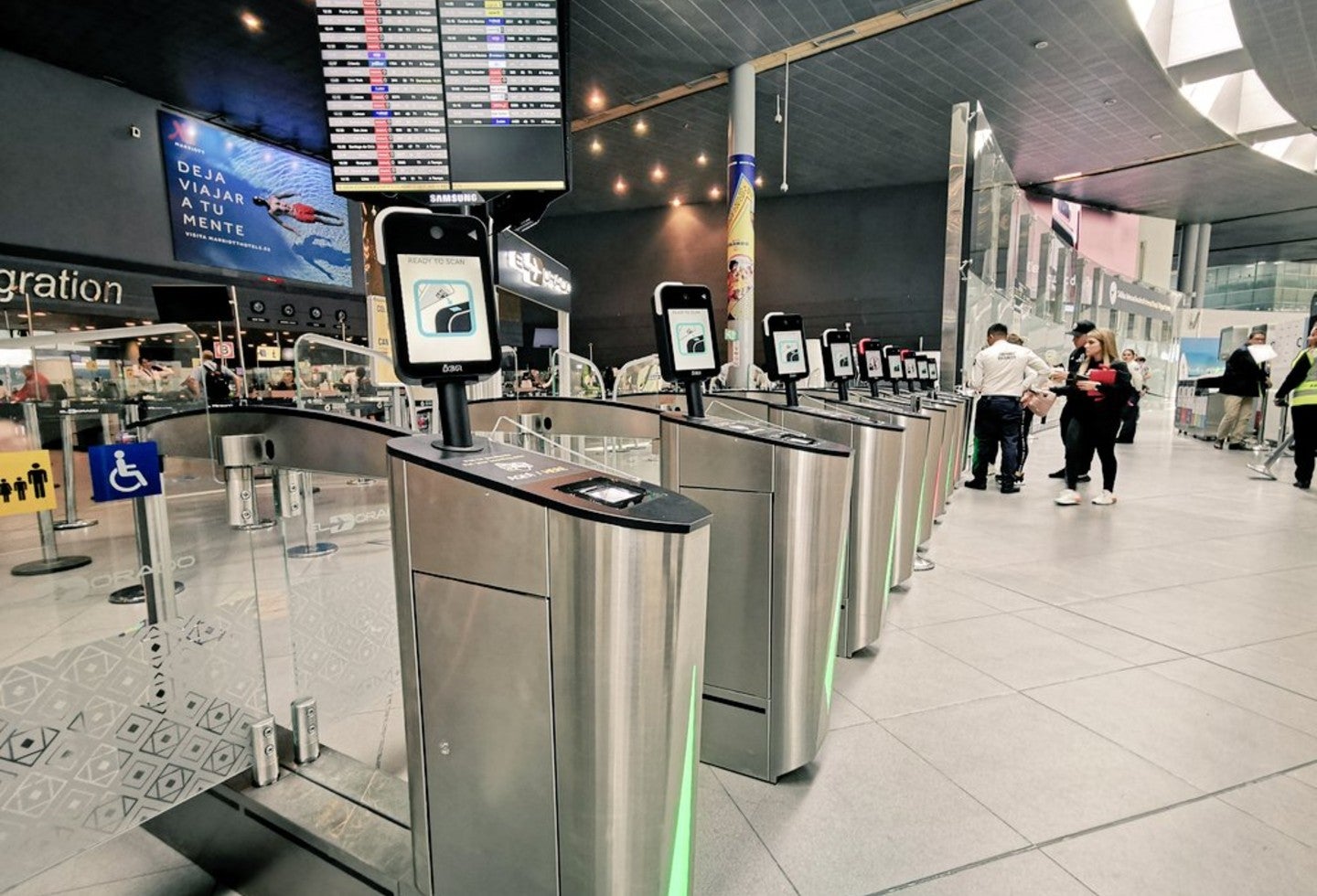 Bioming, el nuevo sistema biométrico del aeropuerto El Dorado