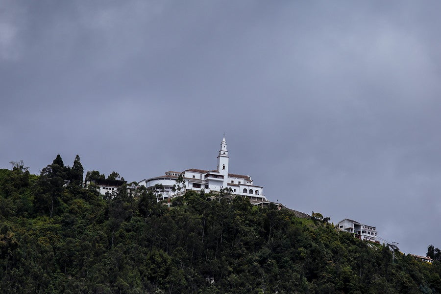 Cerro de Monserrate en Bogotá