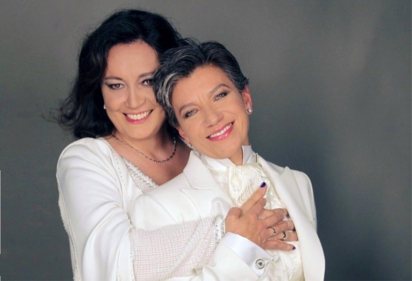 Claudia López y Angélica Lozano se casan