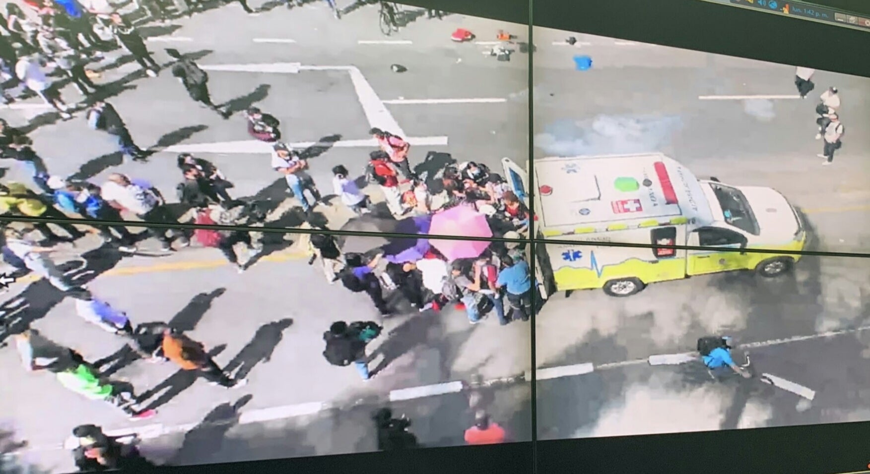 Encapuchado herido en inmediaciones de la UdeA