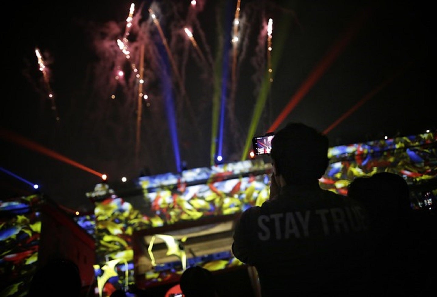 Show de navidad en la Plaza de Bolívar