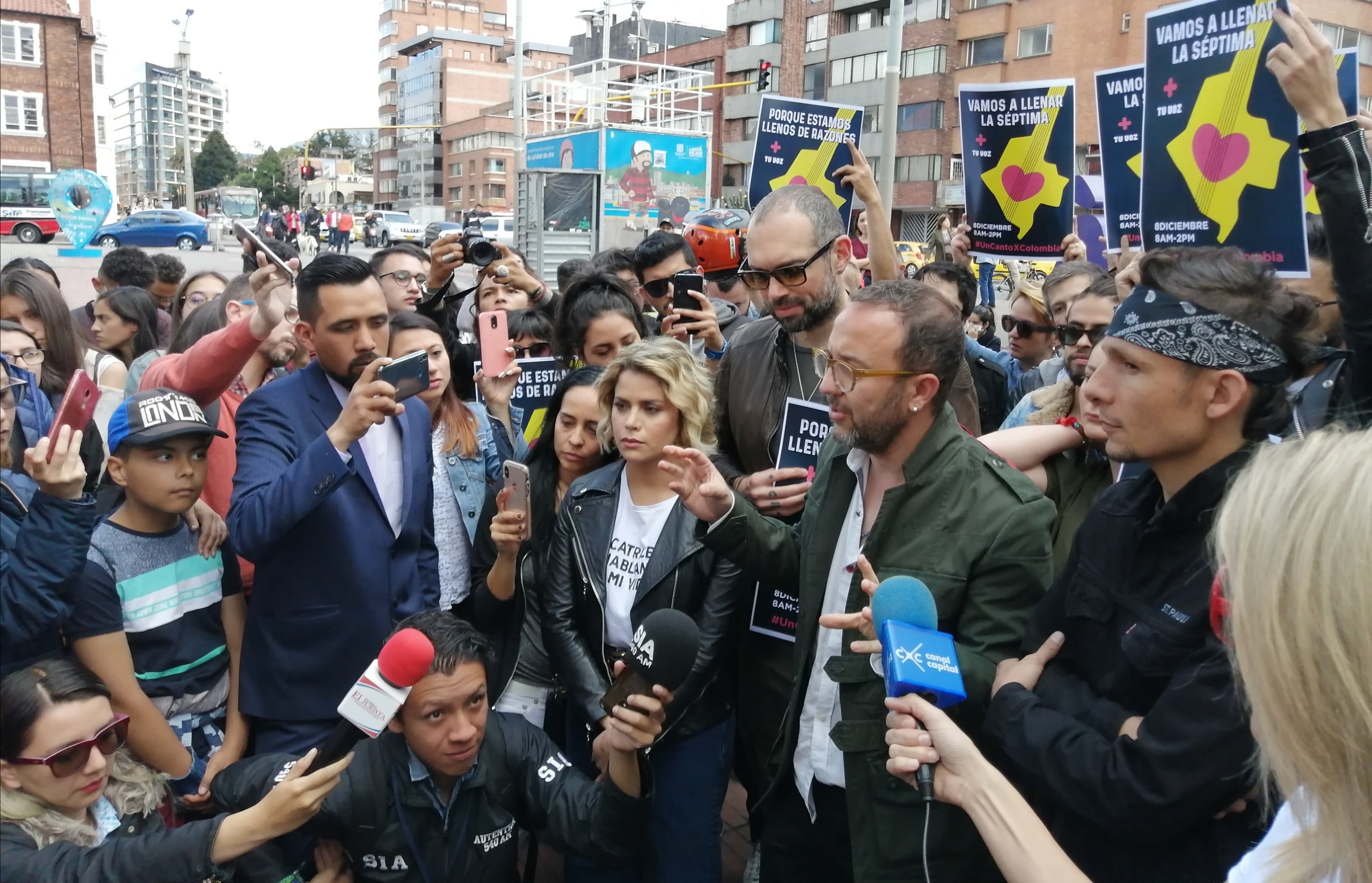 Artistas paro nacional