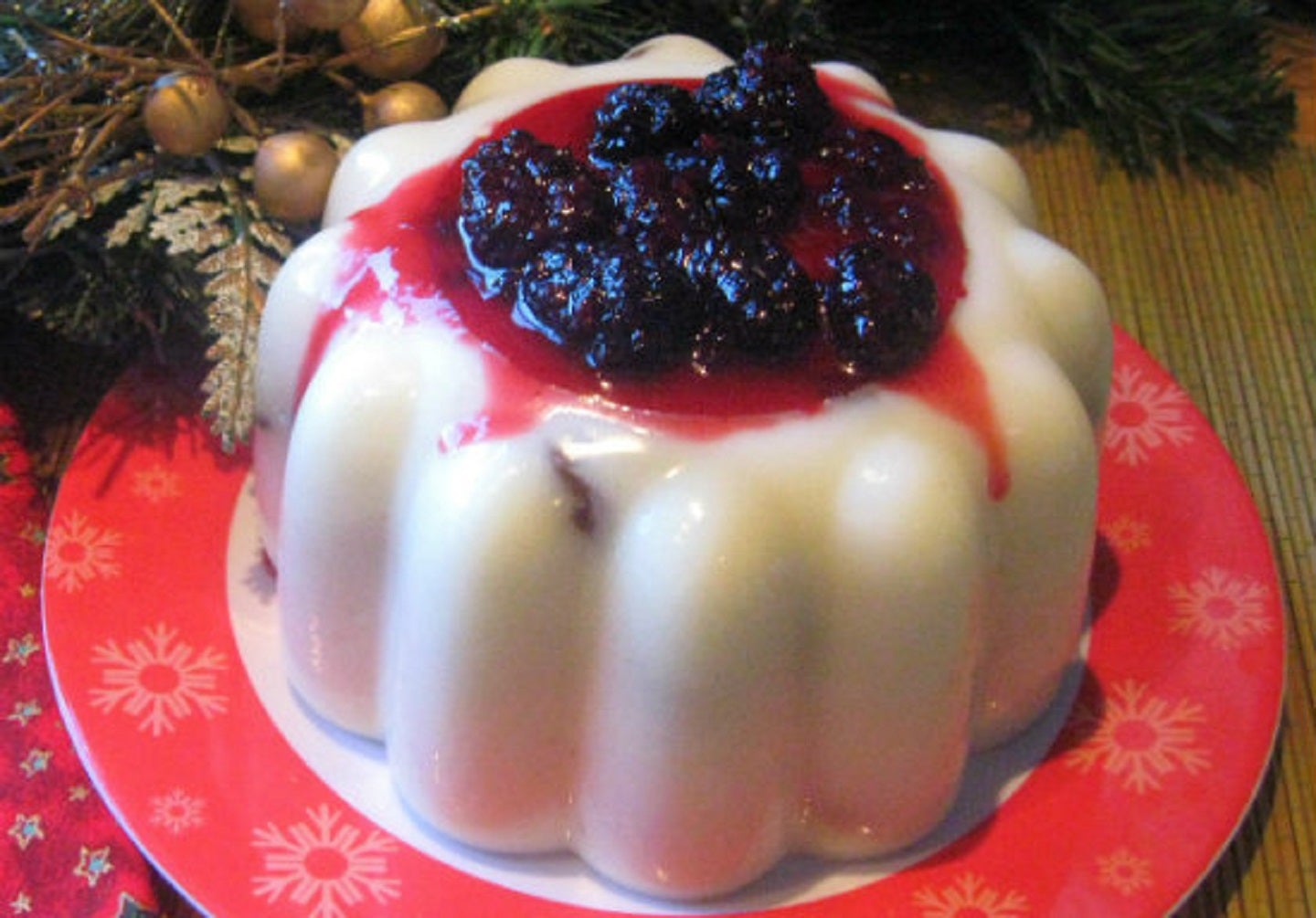 Natilla de Ron con Pasas