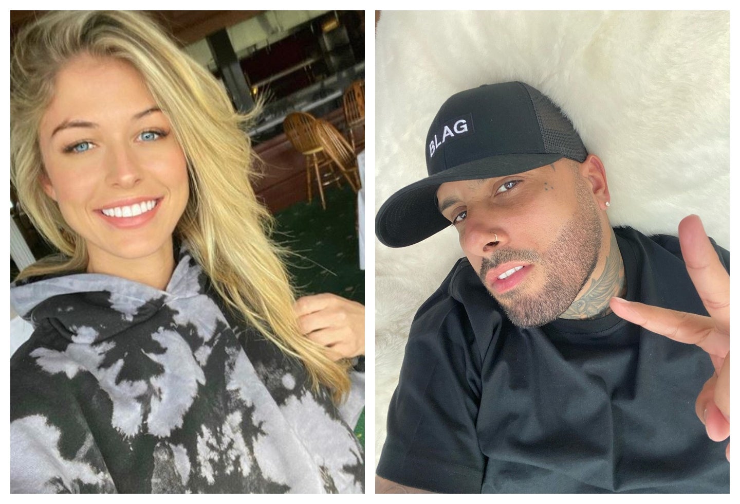 Nicky Jam y su novia Cydney Moreau