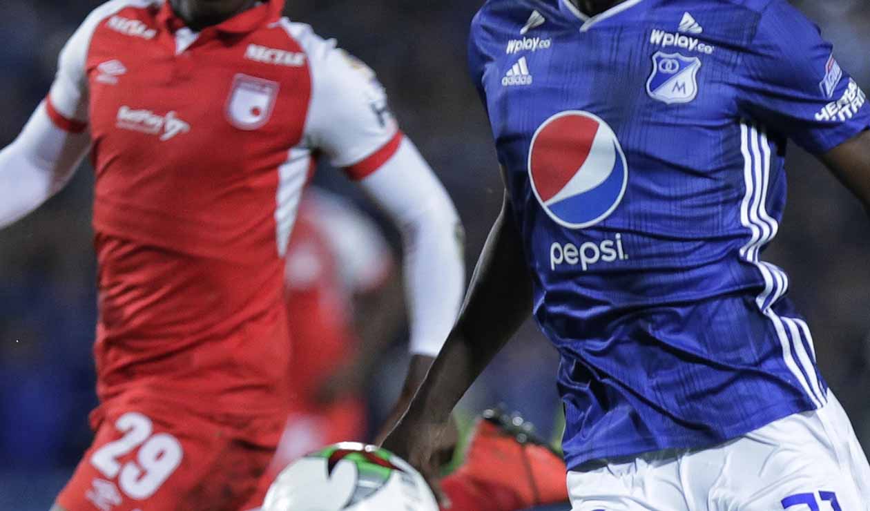 Santa Fe y Millonarios - fútbol colombiano
