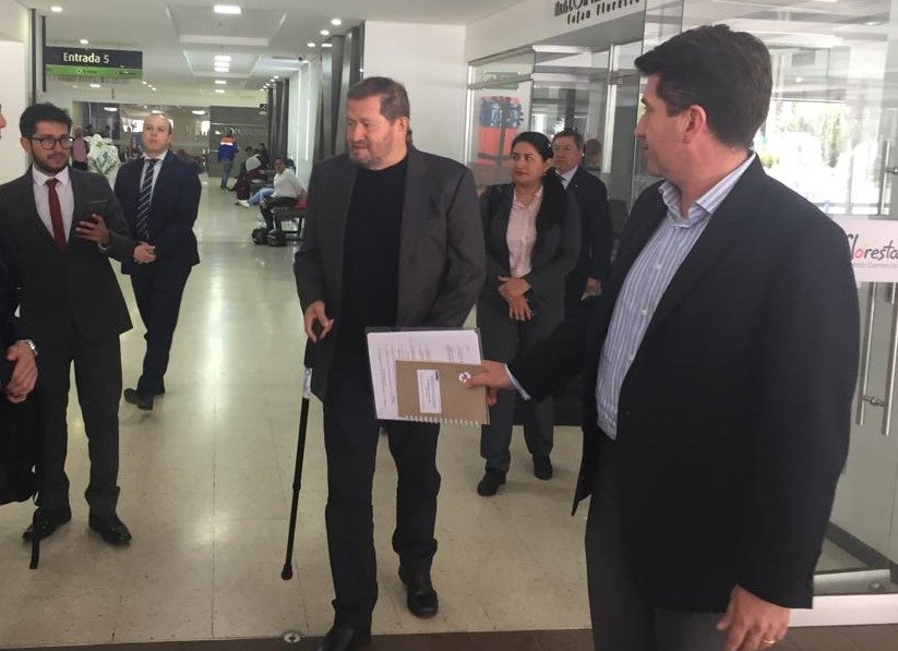 Angelino Garzón y Diego Molano se reunieron con el Comité Nacional del Paro.