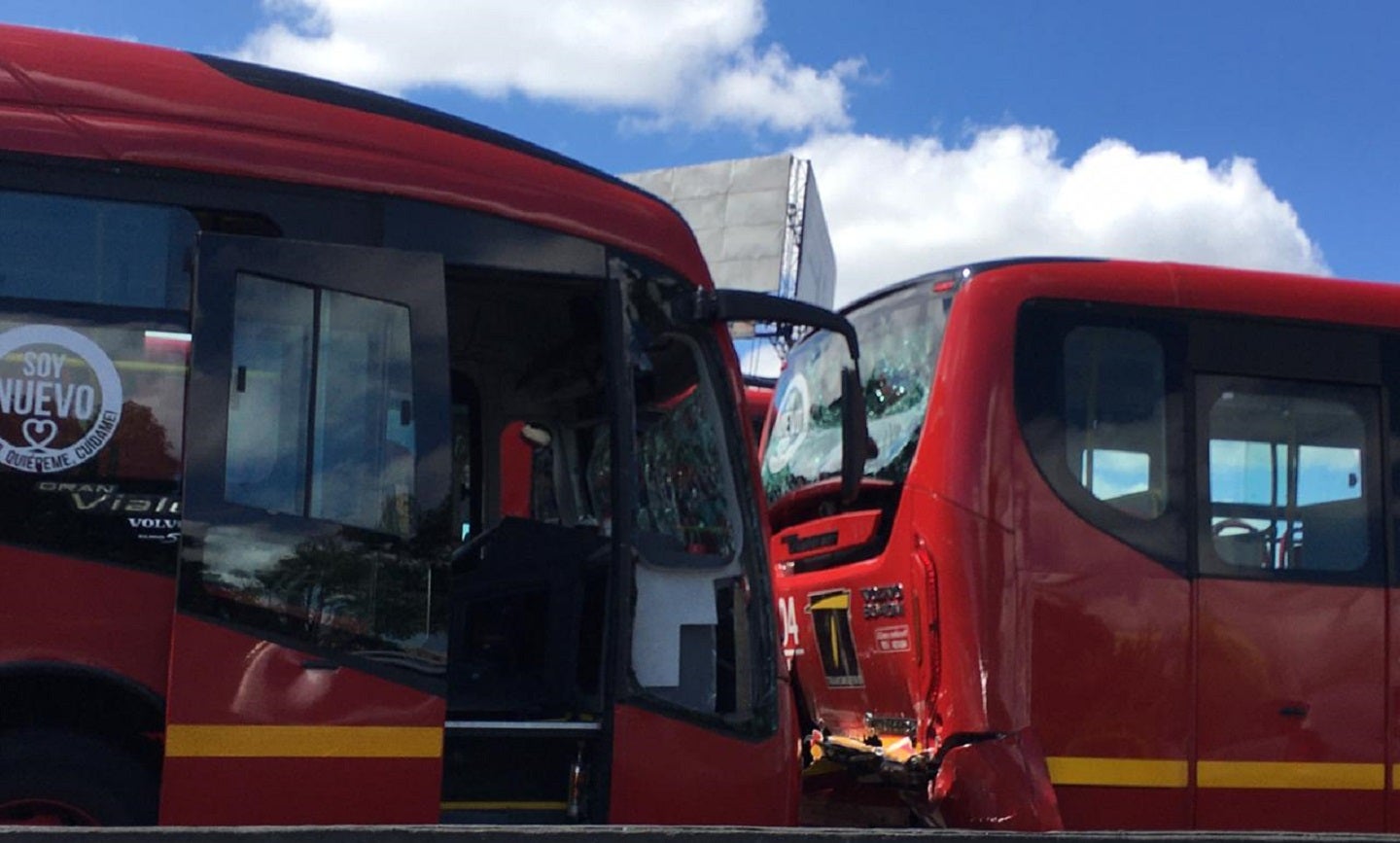 Choque de Transmilenio