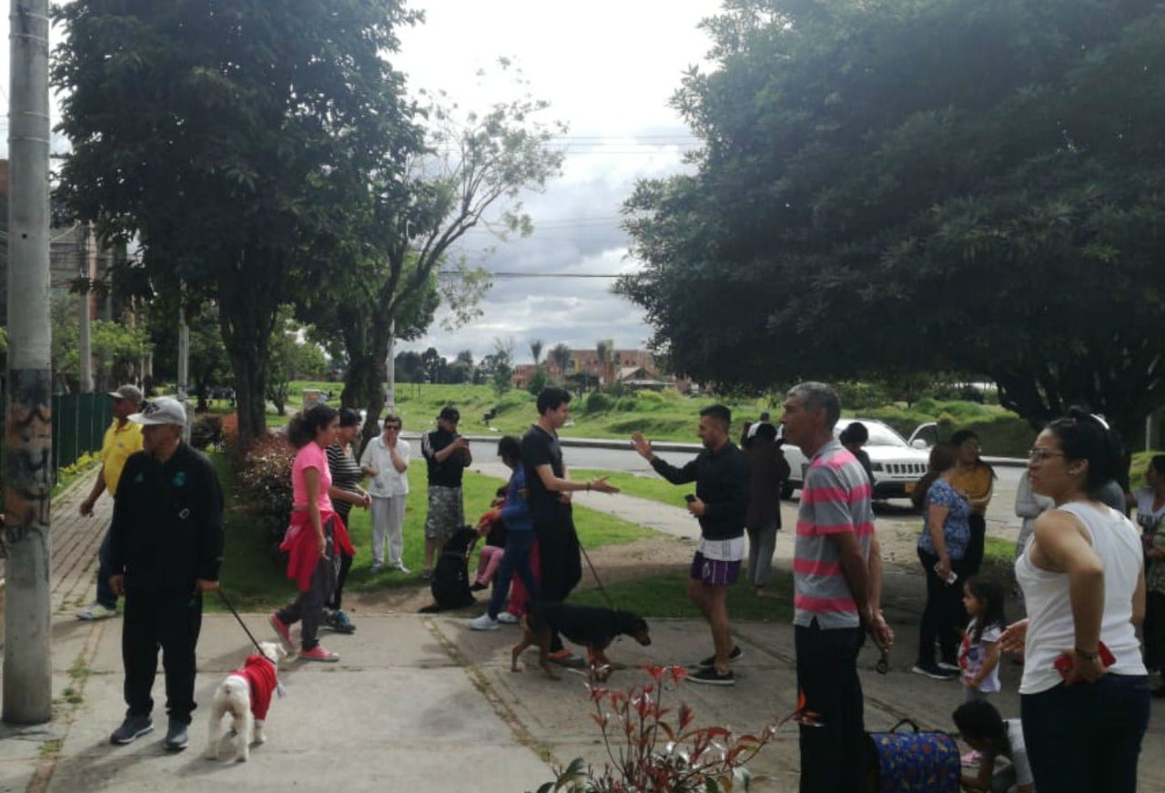 Temblor en Bogotá