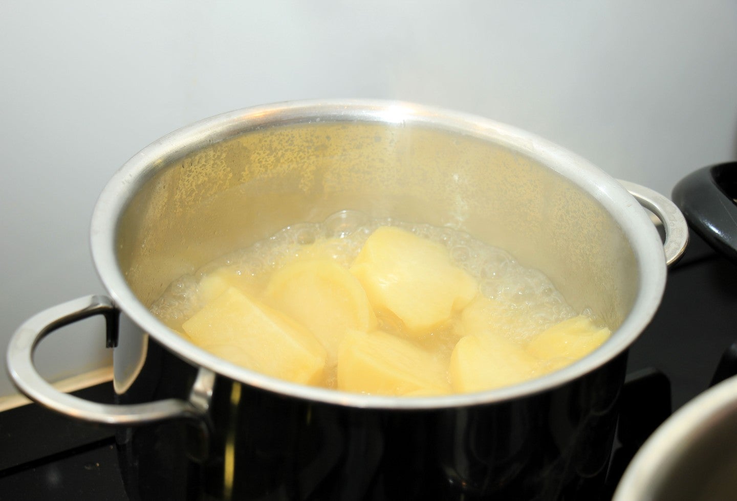 Quemada con agua hirviendo