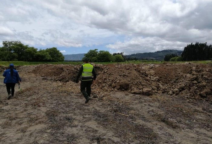 Así fue el operativo de la CAR en el predio que regaba hortalizas con aguas del Río Bogotá.