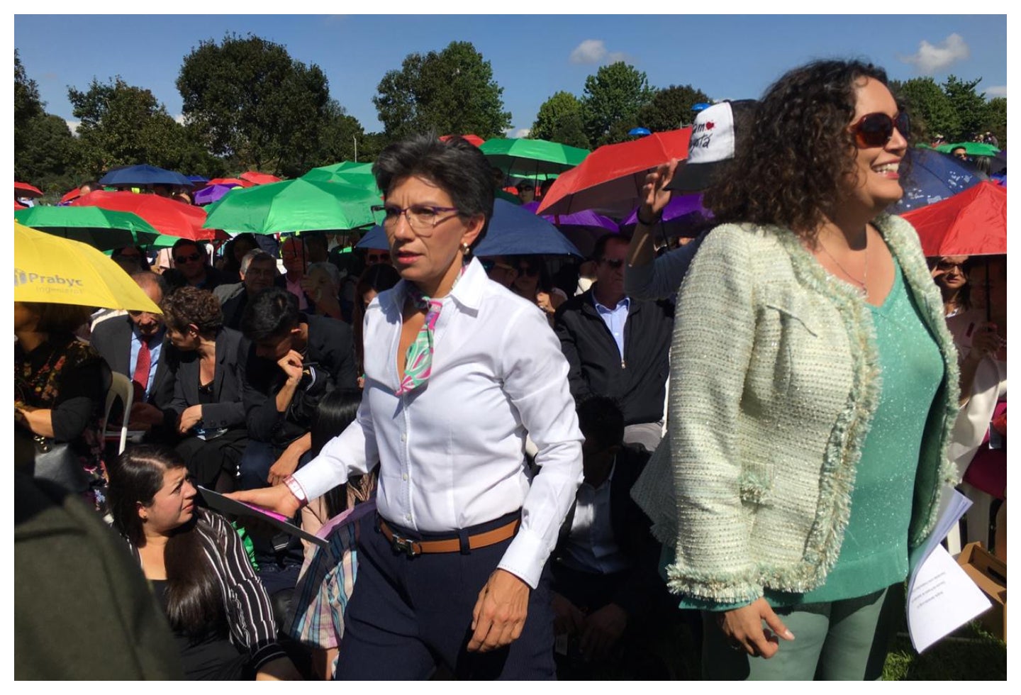 Posesión Claudia López