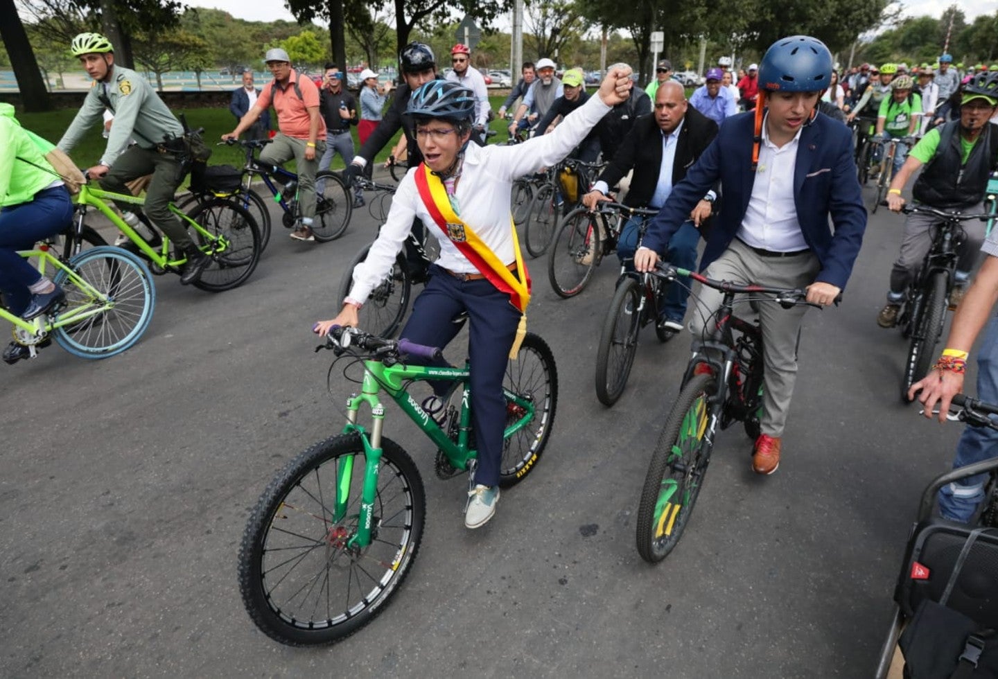 Claudia López posesión