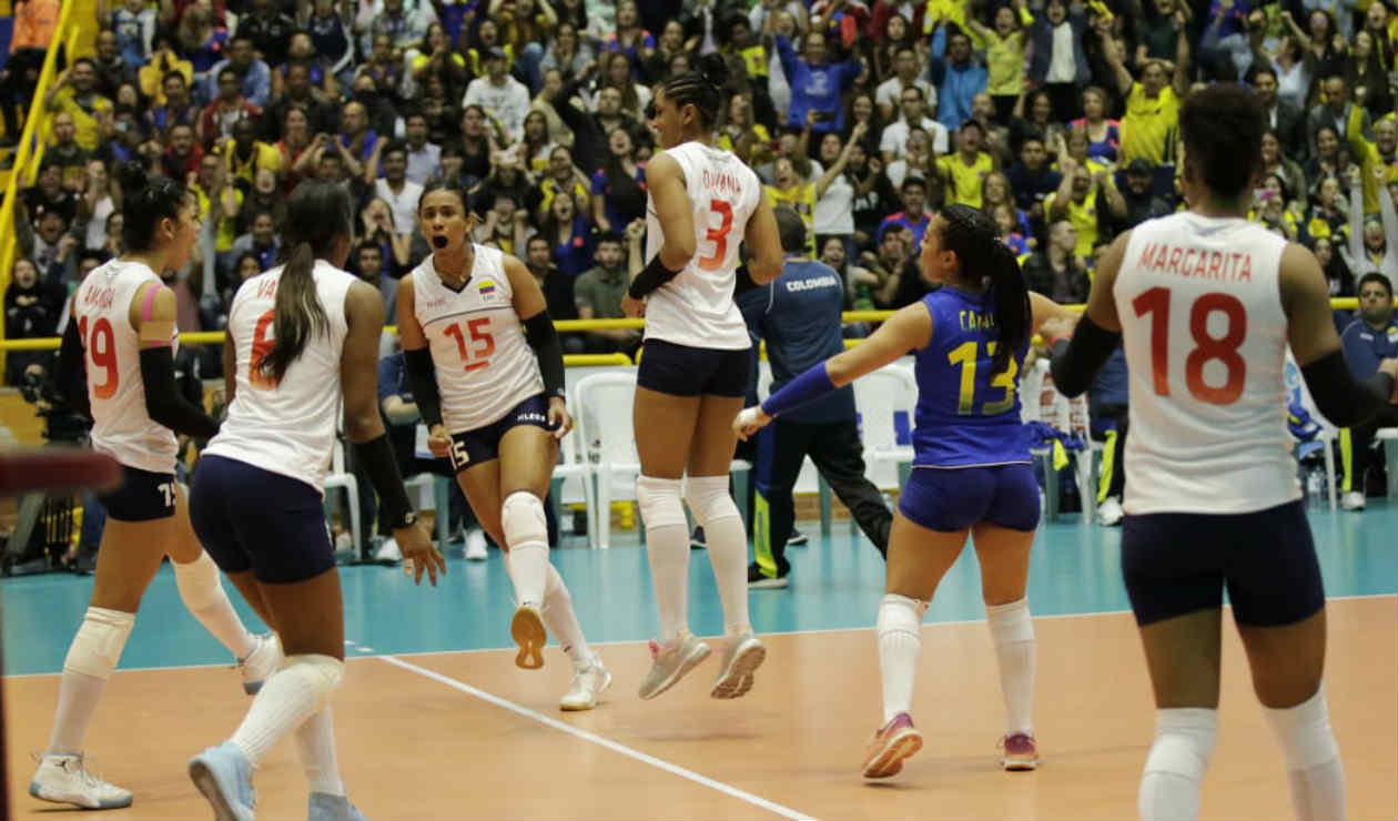 Colombia Vs. Perú - voleibol