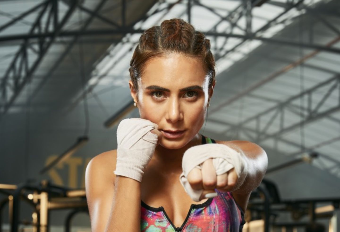 La actriz Johanna Fadul.