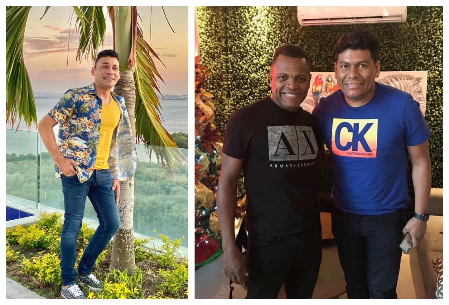 Jean Carlos Centeno, Omar Geles y Alex Manga