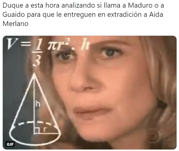 Memes de la captura de Aida Merlano
