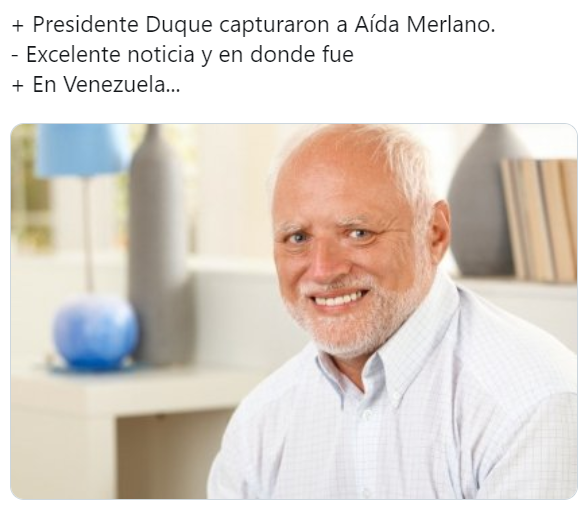 Memes de la captura de Aida Merlano