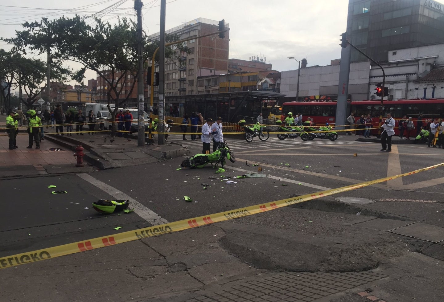 Accidente de tránsito en Marly