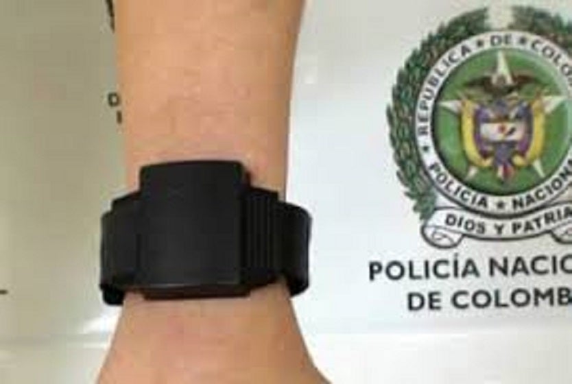 Brazalete del Inpec