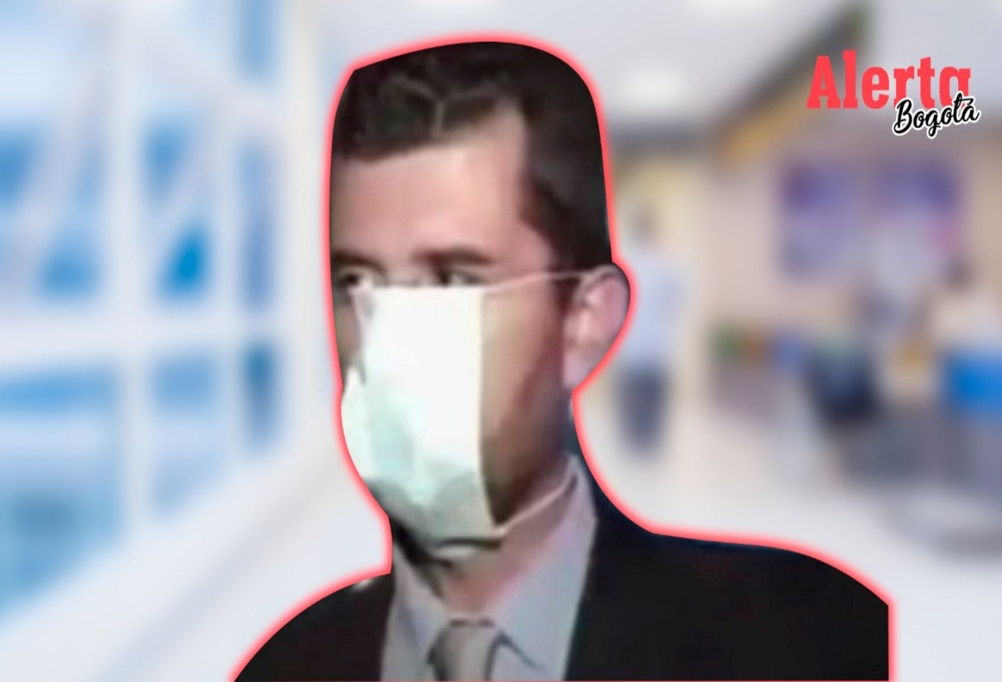 El 'hombre del tapabocas'