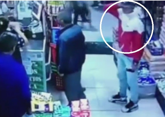 Atraco en supermercado de Bosa