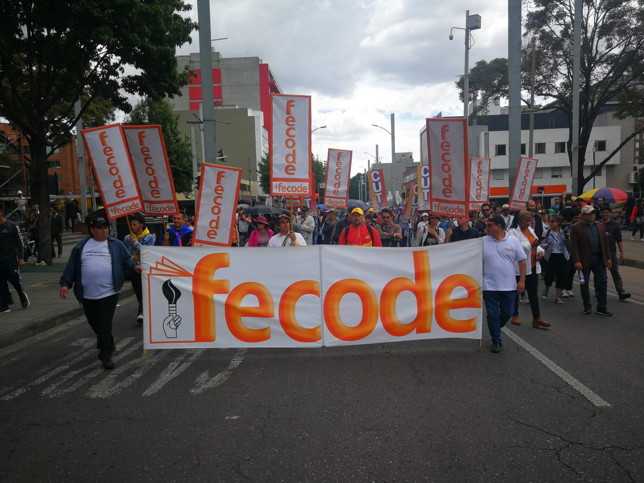 Manifestaciones de Fecode