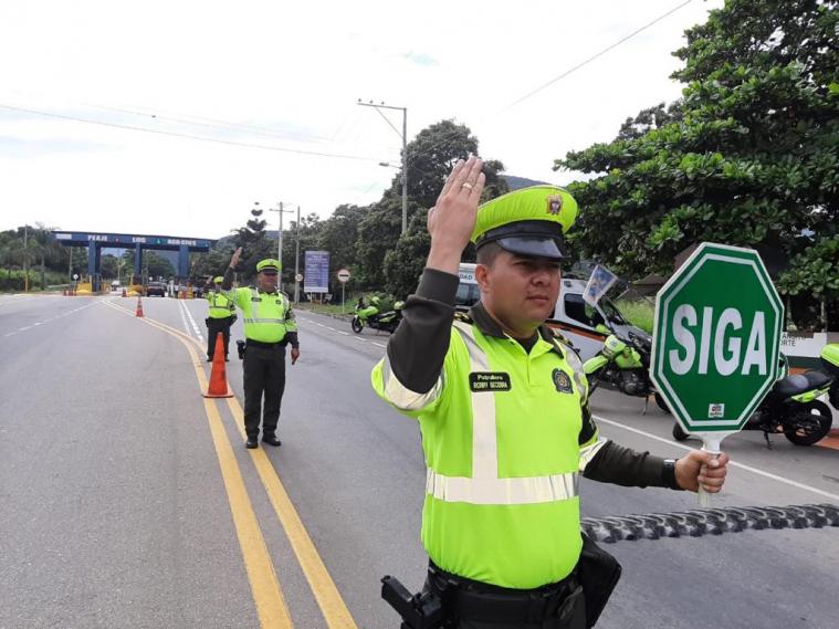 Vías en Cundinamarca