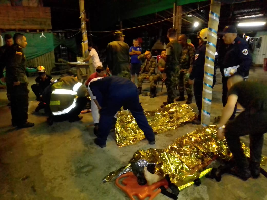 Soldados afectados por tormenta eléctrica en Villeta