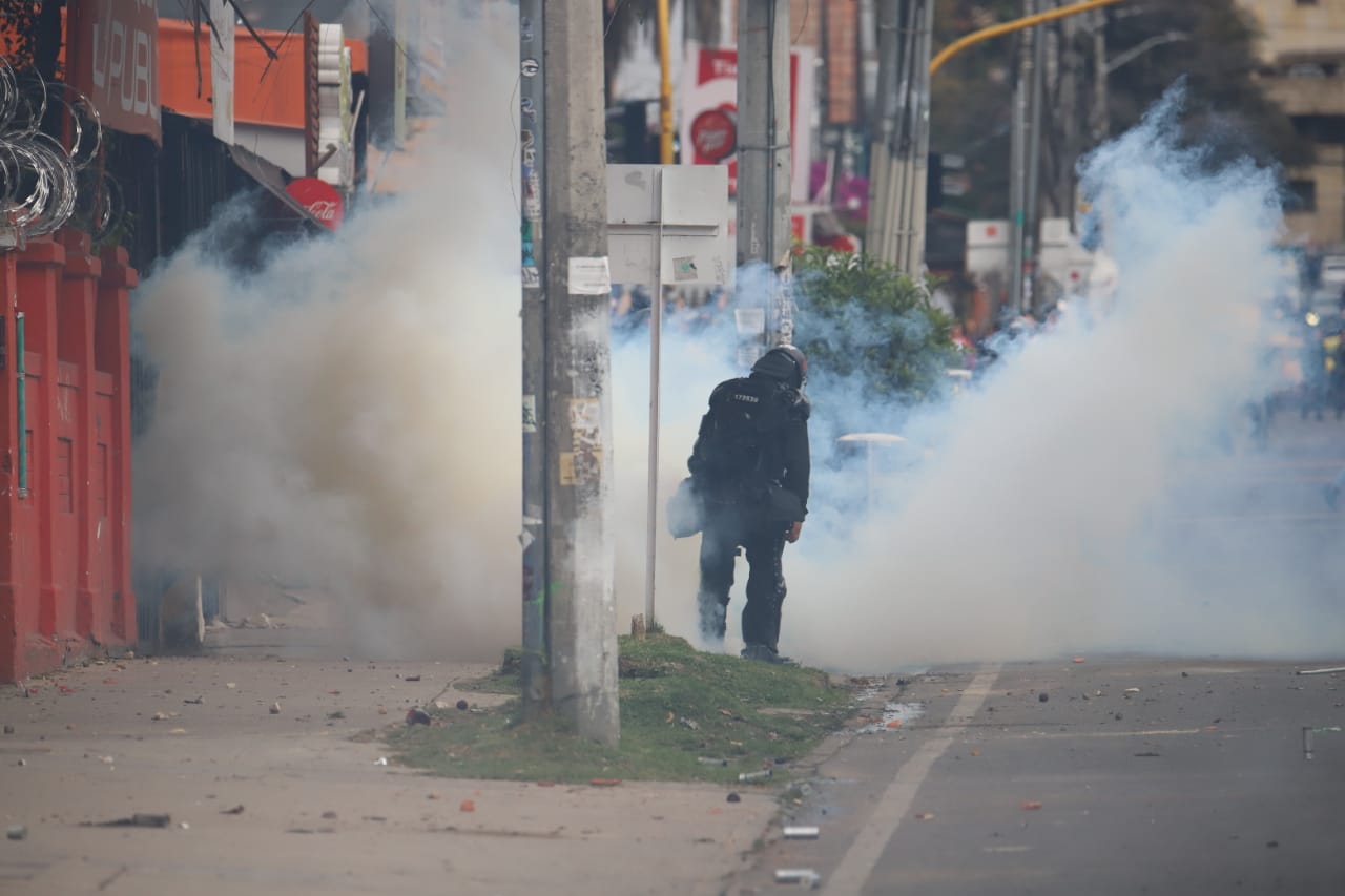 Disturbios en la pedagógica - 19 de febrero