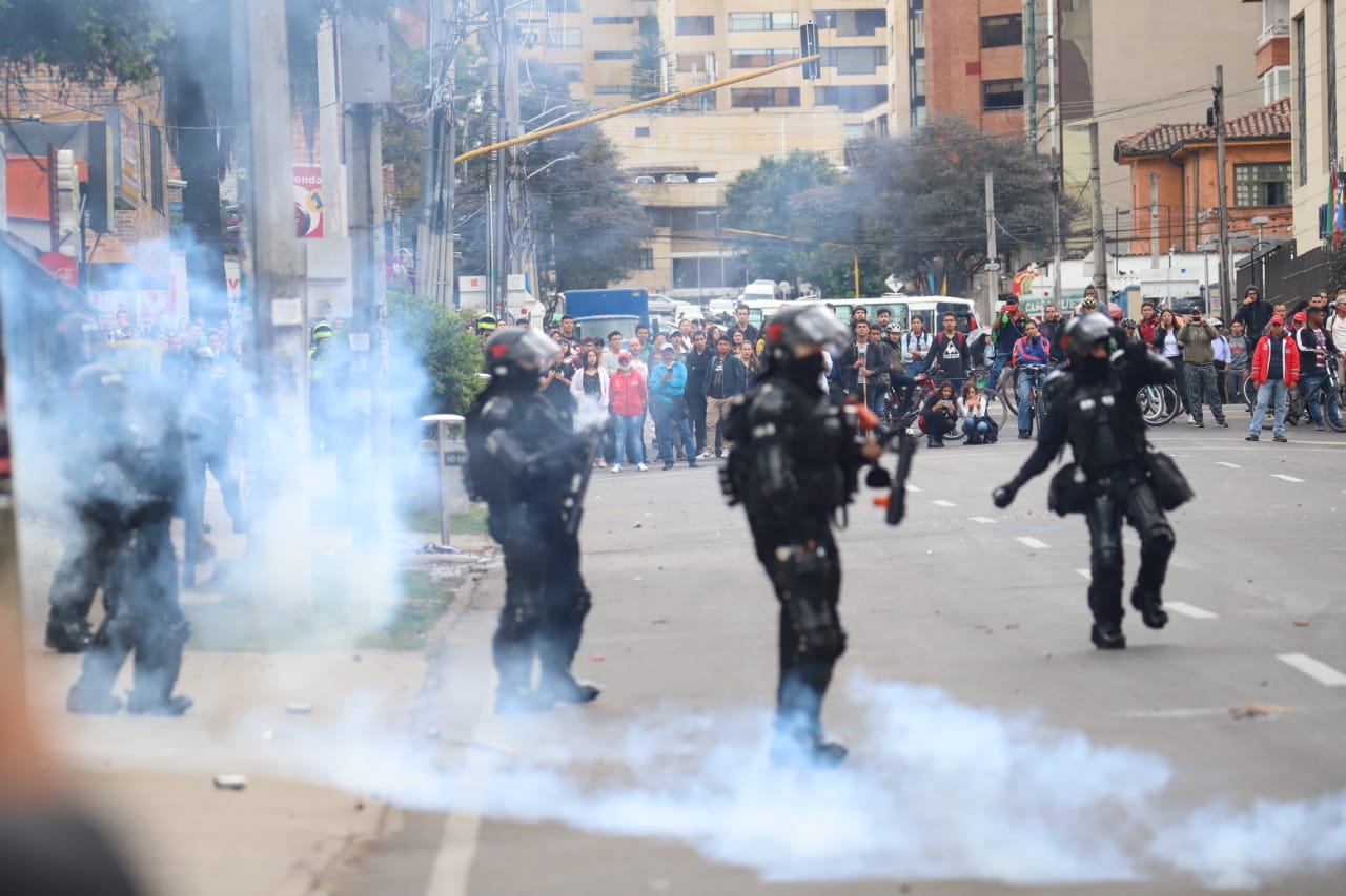 Disturbios en la pedagógica - 19 de febrero