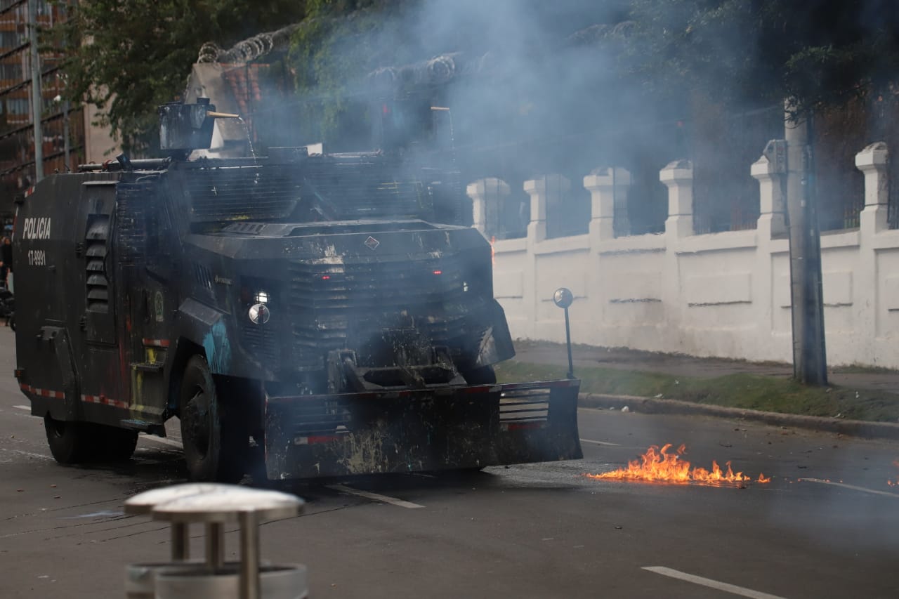 Disturbios en la pedagógica - 19 de febrero