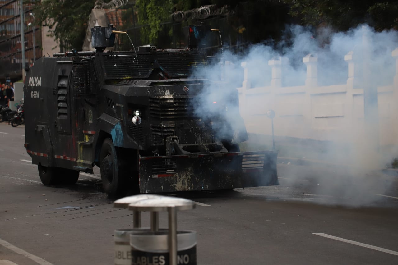 Disturbios en la pedagógica - 19 de febrero