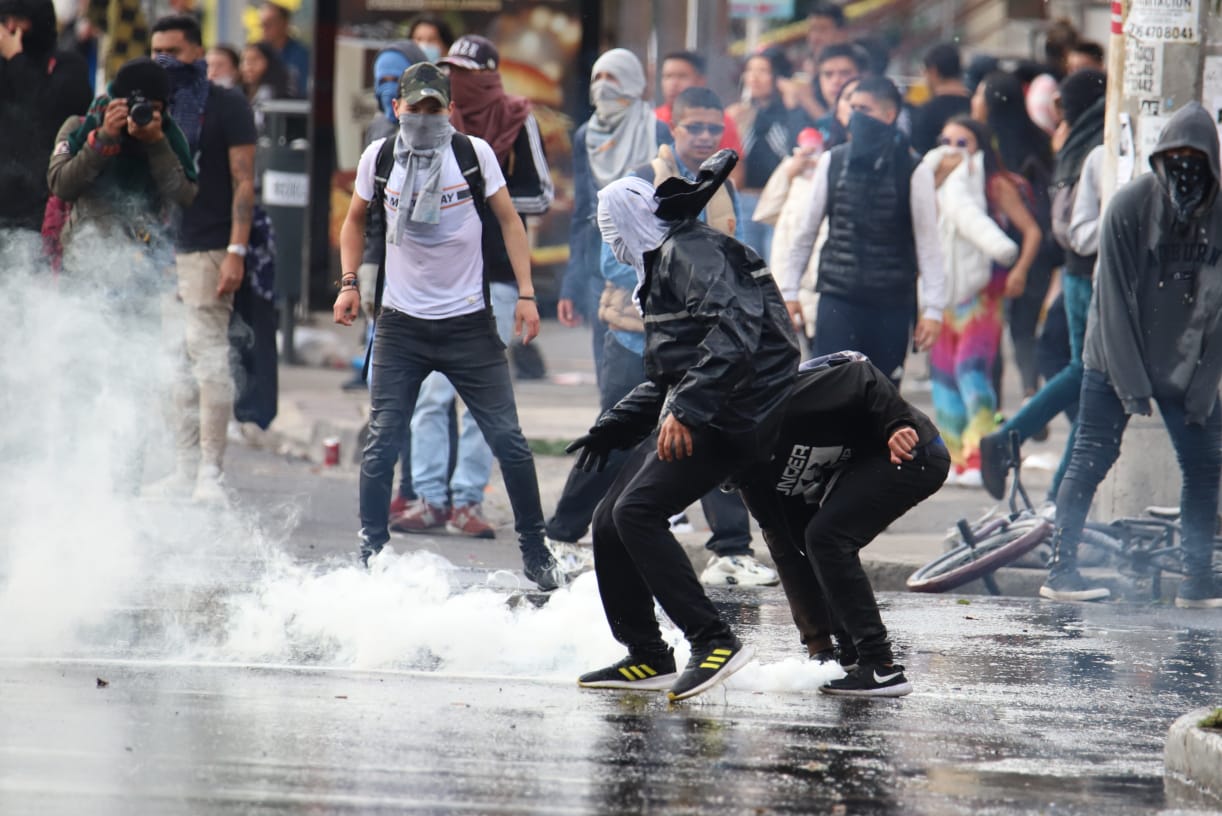 Disturbios en la pedagógica - 19 de febrero