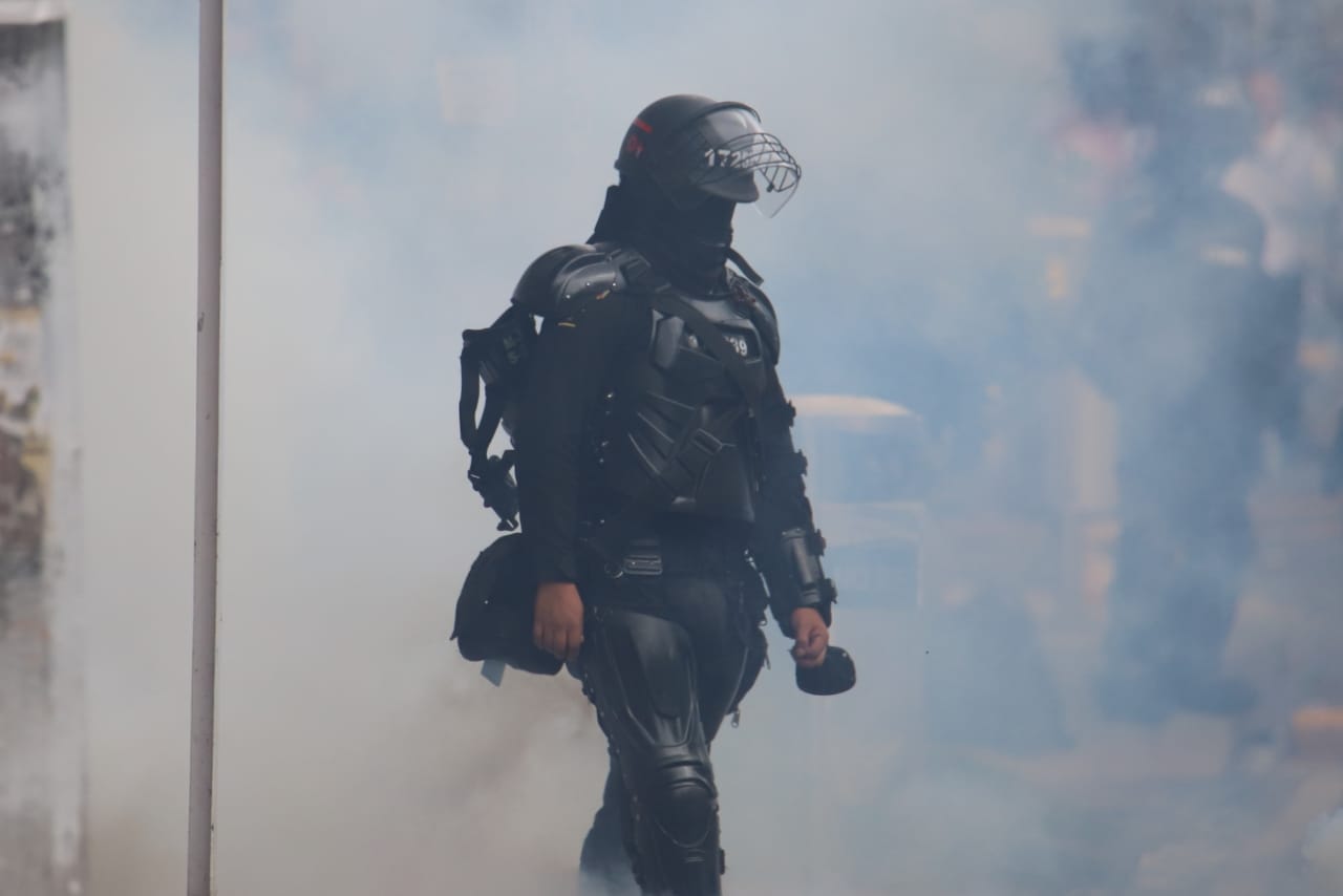 Disturbios en la pedagógica - 19 de febrero