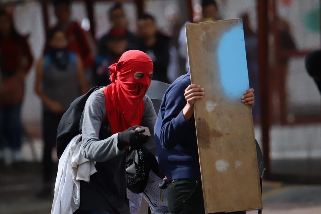 Disturbios en la pedagógica - 19 de febrero