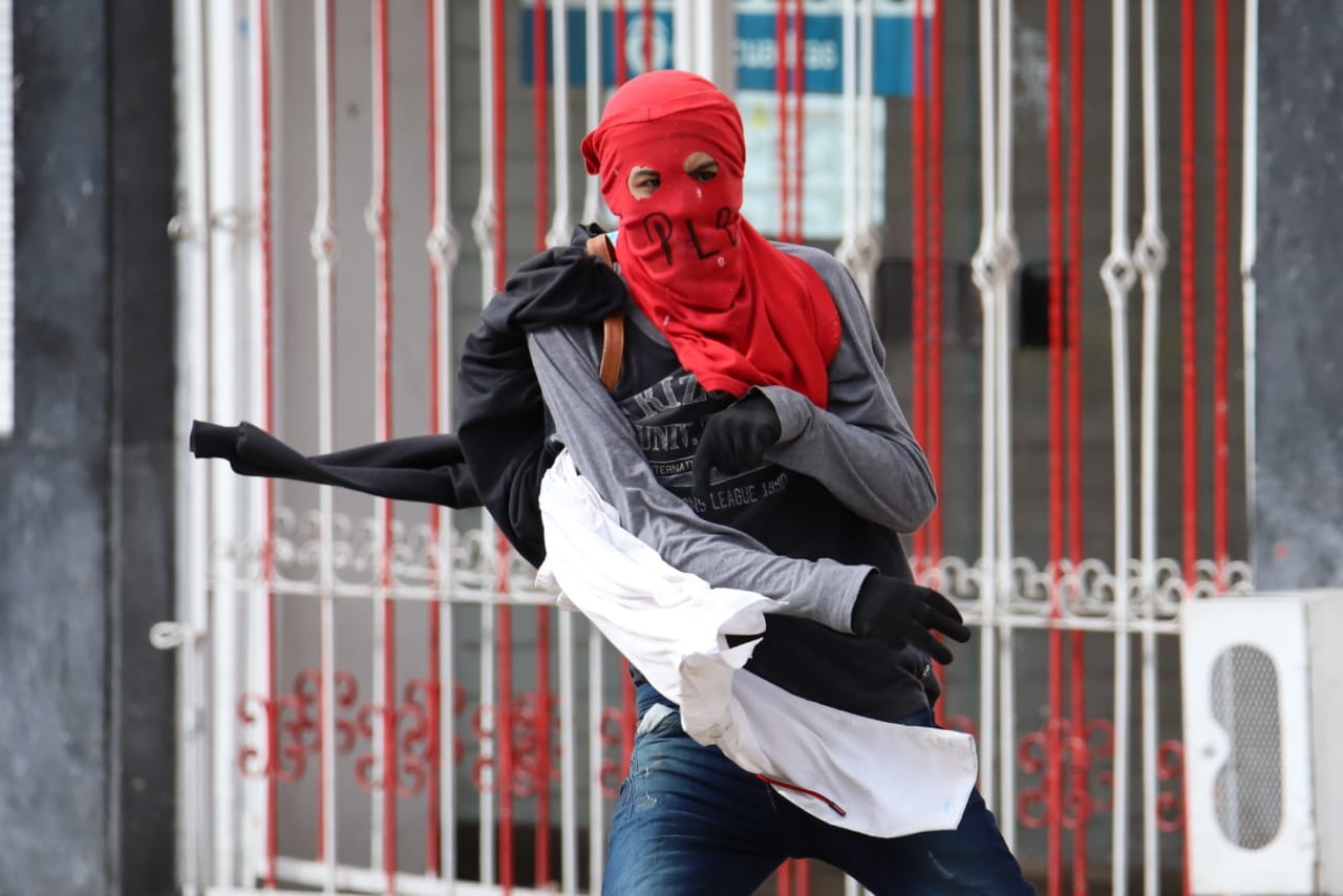 Disturbios en la pedagógica - 19 de febrero