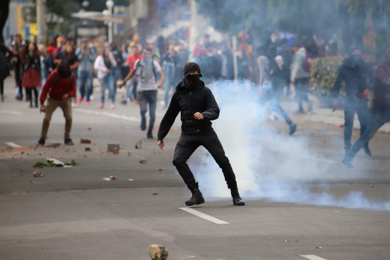 Disturbios en la pedagógica - 19 de febrero