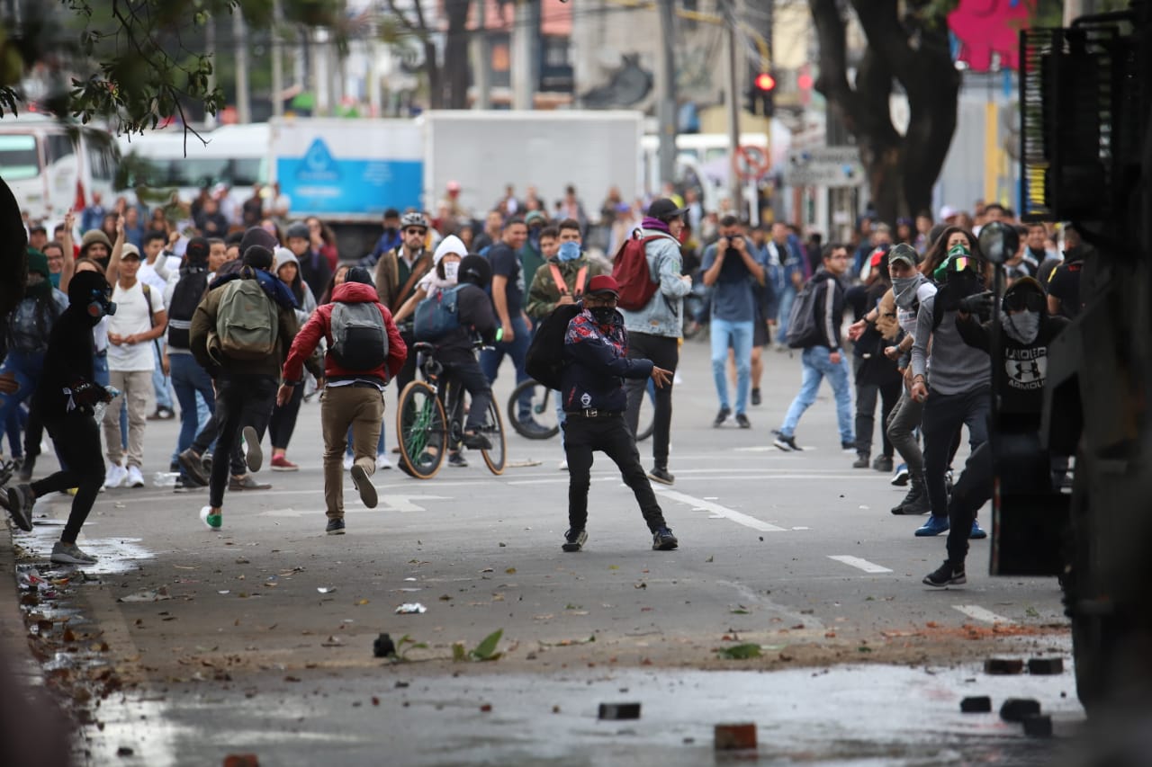 Disturbios en la pedagógica - 19 de febrero