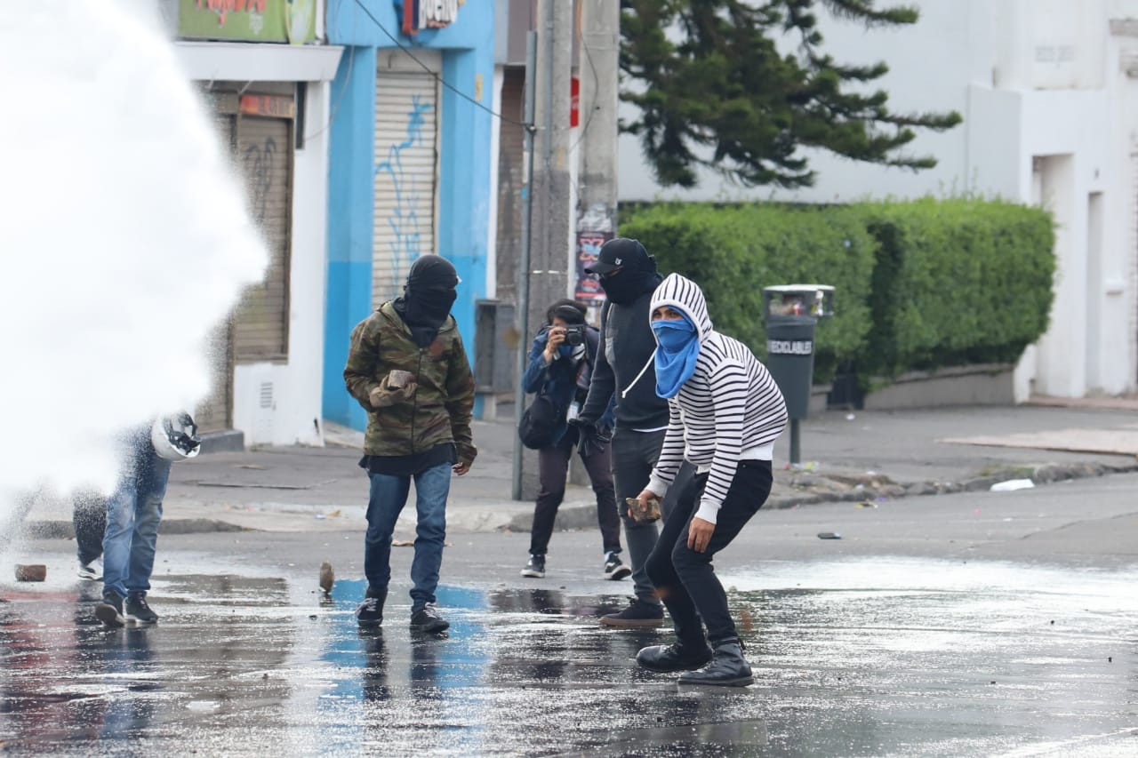 Disturbios en la pedagógica - 19 de febrero