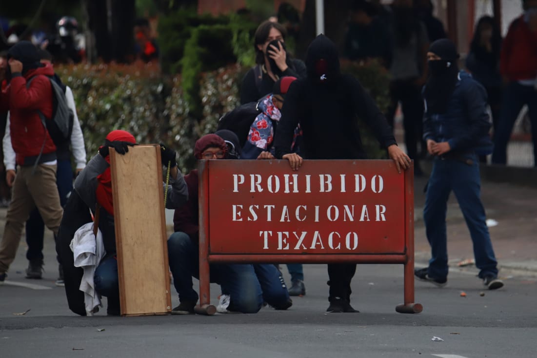 Disturbios en la pedagógica - 19 de febrero