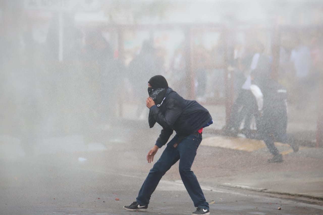 Disturbios en la pedagógica - 19 de febrero