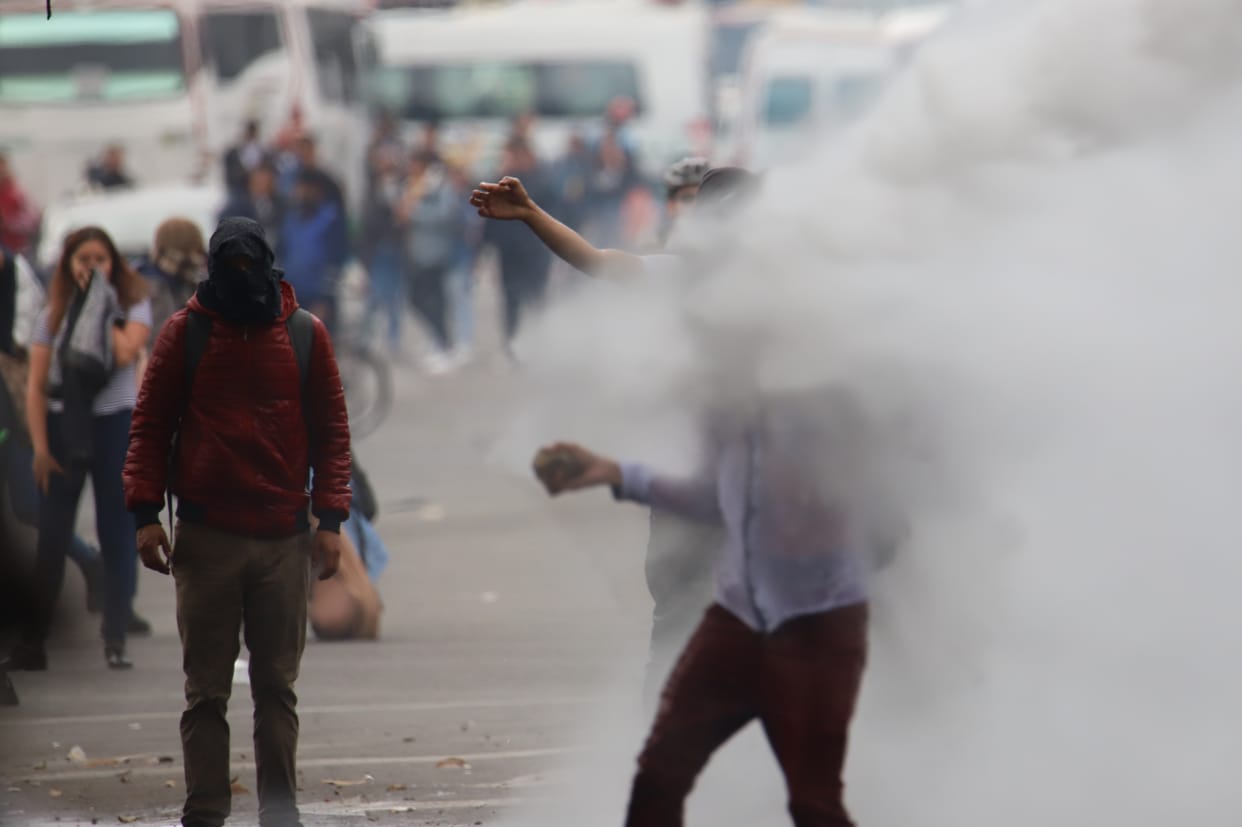 Disturbios en la pedagógica - 19 de febrero