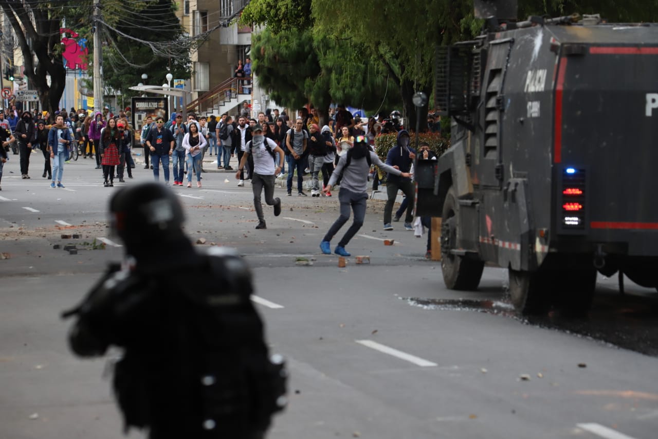 Disturbios en la pedagógica - 19 de febrero