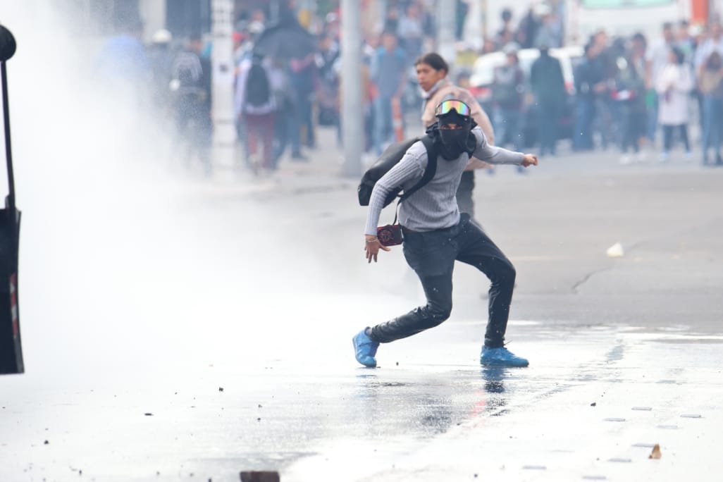 Disturbios en la pedagógica - 19 de febrero