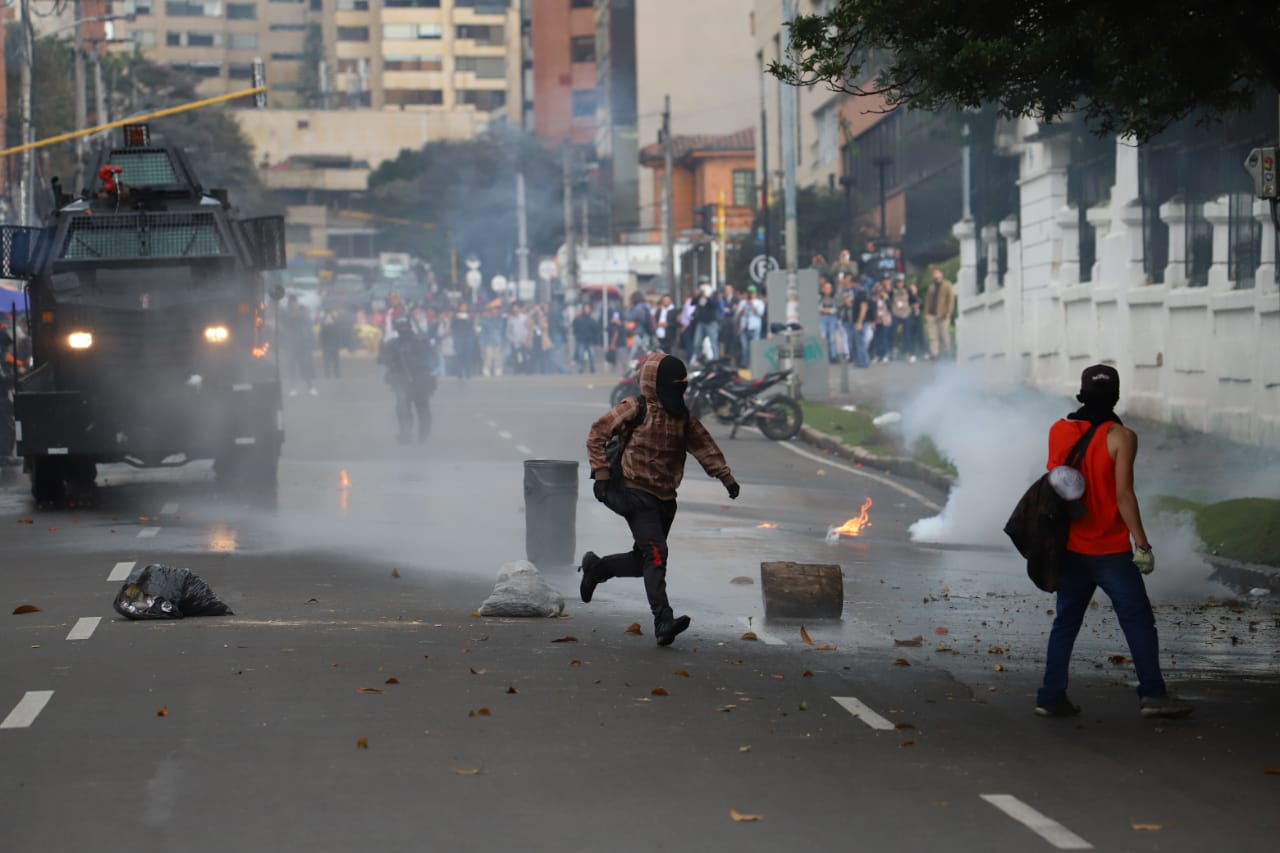 Disturbios Universidad Pedagógica